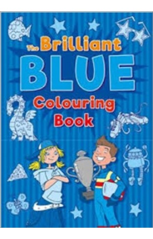 The Brilliant Blue Colouring Book